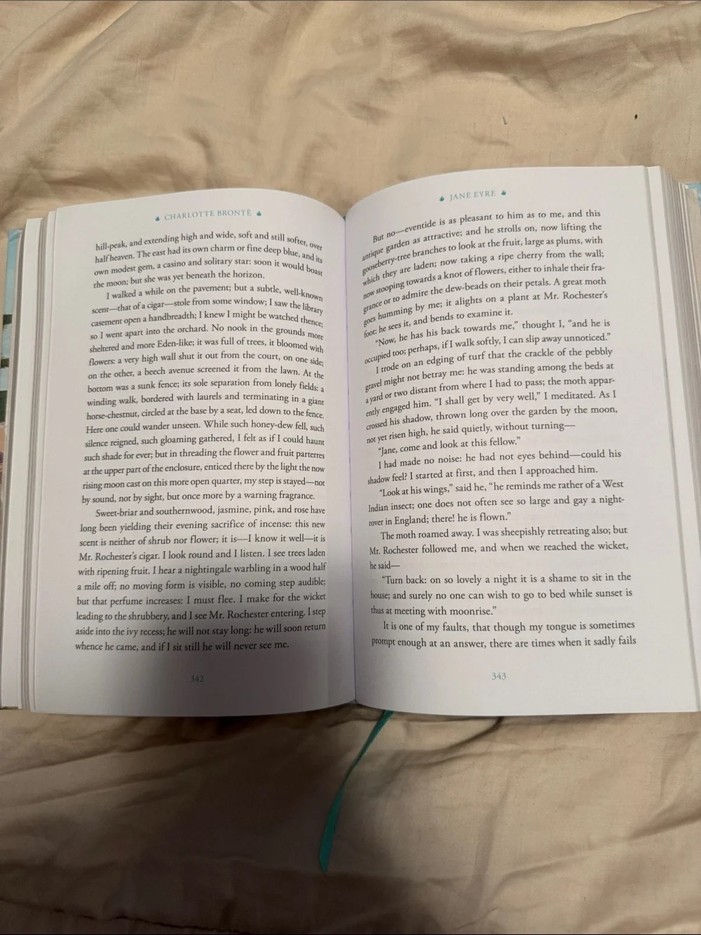 Barnes & Noble Pastel Floral Jane Eyre Hardcover - never read/creased.